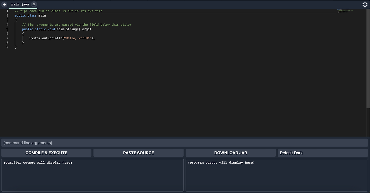 [Java] 자바 웹 컴파일러 IDE 사이트 추천 👩🏼‍💻 Jdoodle, Online Java IDE, MyCompiler ...