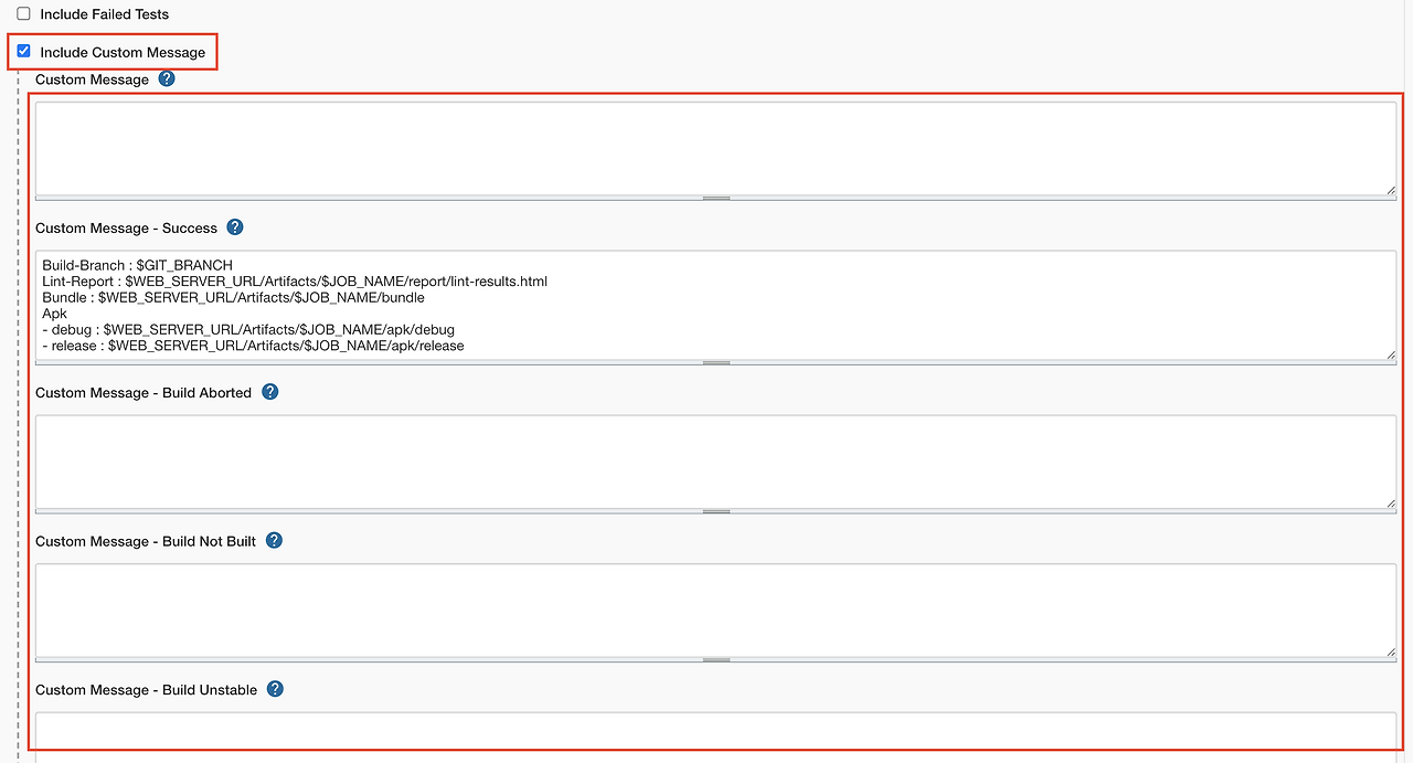 custom slack client