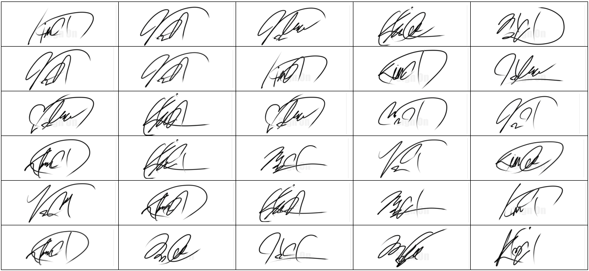 싸인(Sign) 만들기: 어플 및 사이트 활용