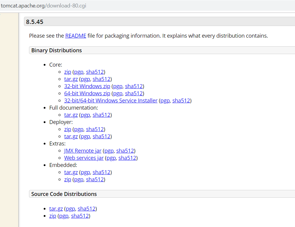 apache tomcat 8 username password