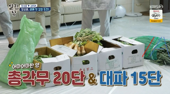 살림남 마약 김치 양념장, 총각무 김치 & 대파 김치 담그기 만들기 만드는 법 레시피, 정성윤 임성근 김장 김치 담그는법 만들기 레시피 - 2시간 김장김치 + 비법 양념장 2 ywAAAAAAQABAAACAUwAOw==