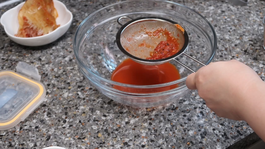 김치말이국수 황금레시피 집에서 육수 살얼음 만드는 방법(육수 양념 비율) 6 김치말이국수 황금레시피-육수양념비율-살얼음