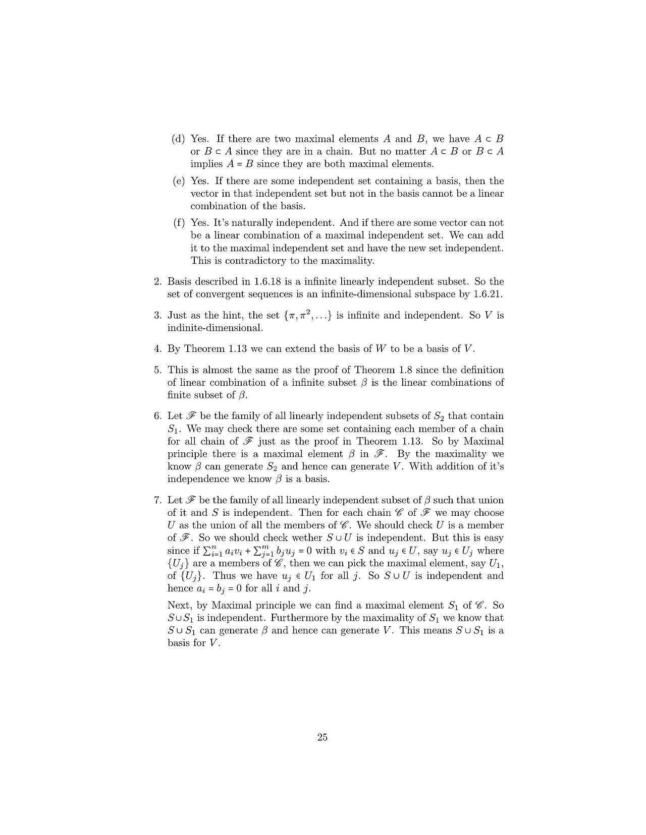 Linear Algebra Stephen H. Friedberg Solutions
