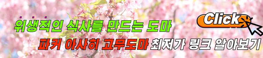 파커 아사히 고무도마 후기 및 최저가 링크 알아보기