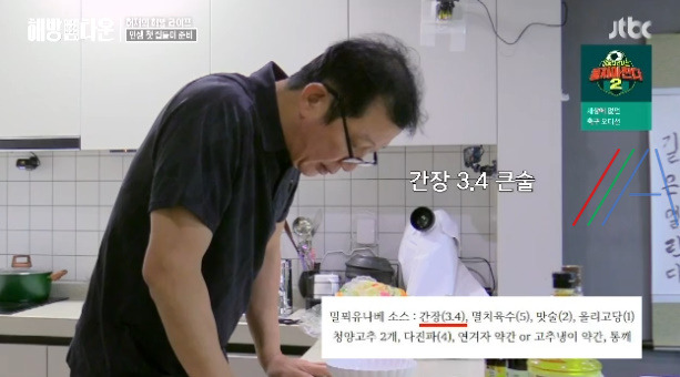 해방타운 허재 밀푀유나베 레시피 만드는법 - 허재 집들이 요리 4 ywAAAAAAQABAAACAUwAOw==