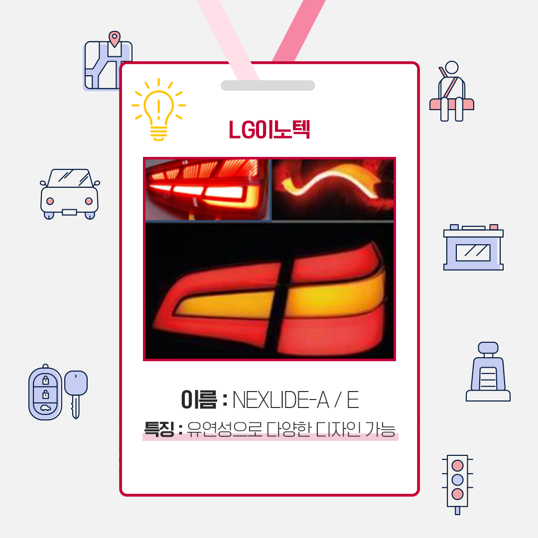 LG이노텍의 차량용 LED 모듈 부품 5형제를 소개합니다!
