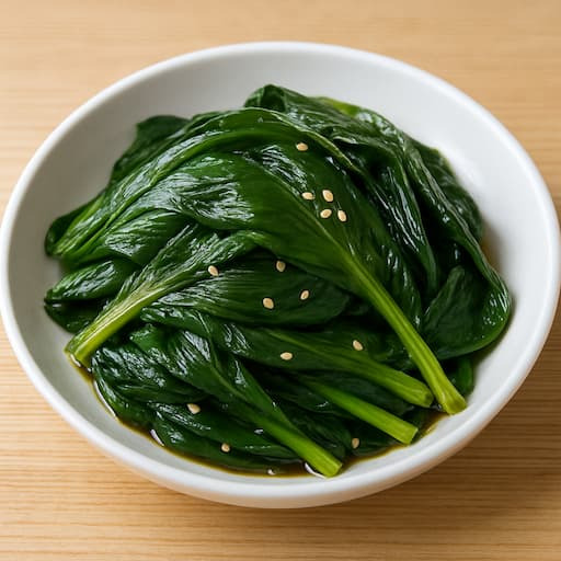 명이나물 무침
