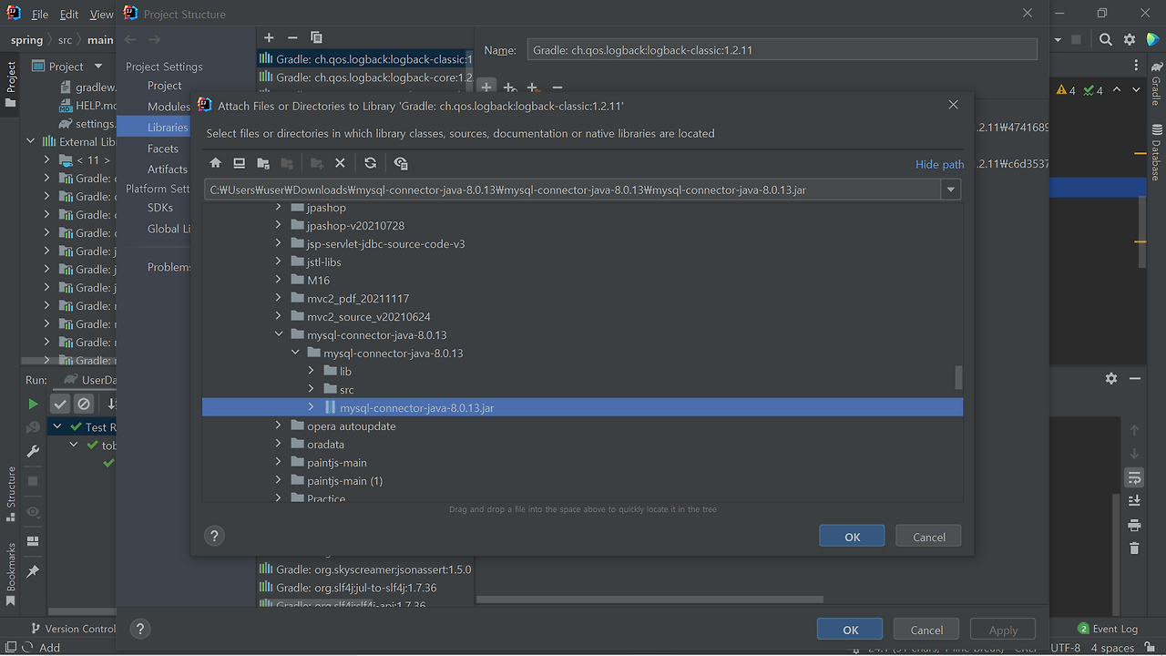 java.lang.ClassNotFoundException: com.mysql.jdbc.Driver