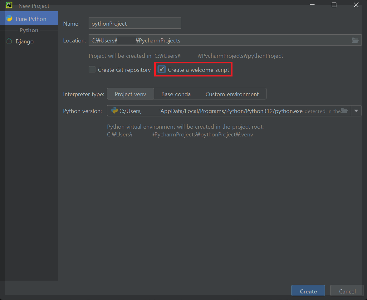 Python pycharm 