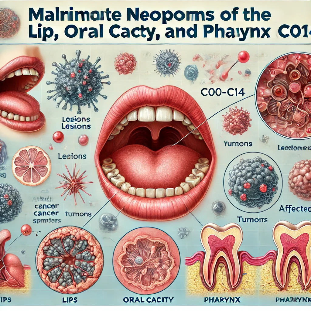 [C00-C14] 입술, 구강 및 인두의 악성 신생물(C00-C14)