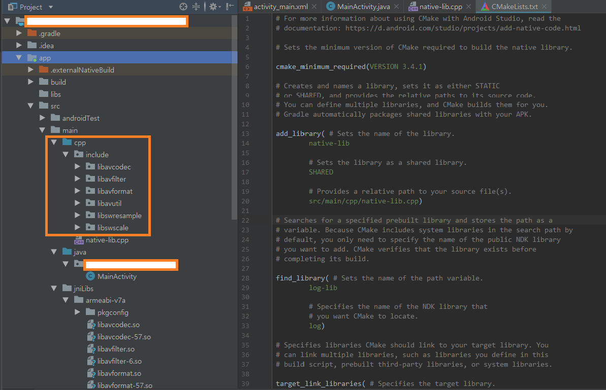 ffmpeg build shared libraries