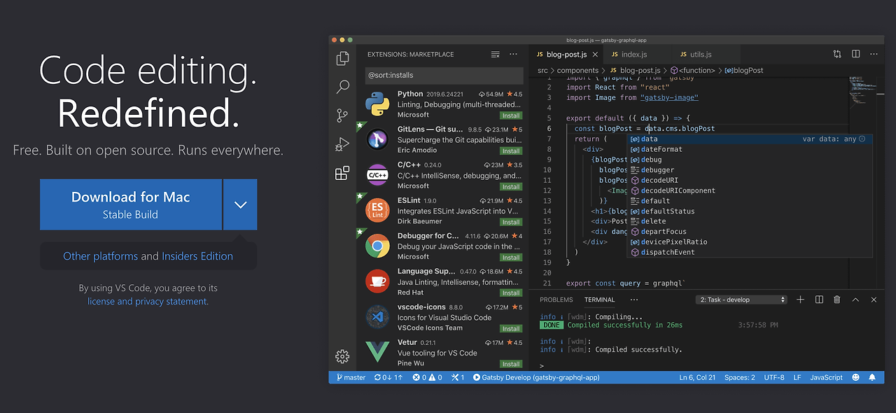 vscode vs visual studio