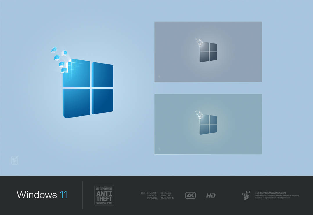 Windows 11 Light Blue Wallpapers