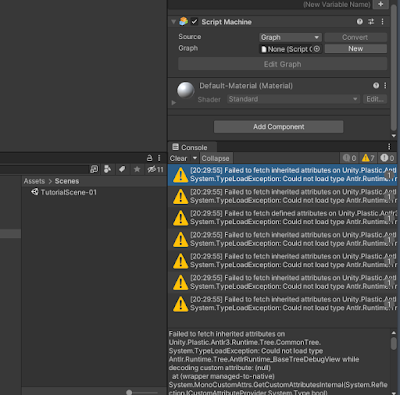 Visual Script와 Version Control 충돌문제