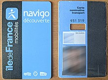 Navigo 주간권(Découverte)