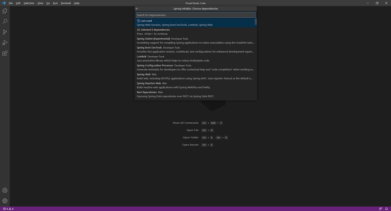 visual studio code java maven lombok