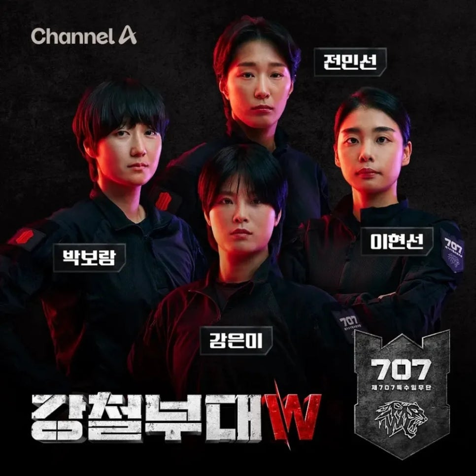 강철부대W 다시보기 여군특집 참여부대 (특임대, 독거미, 특전사, 육군, 해군, 해병대)