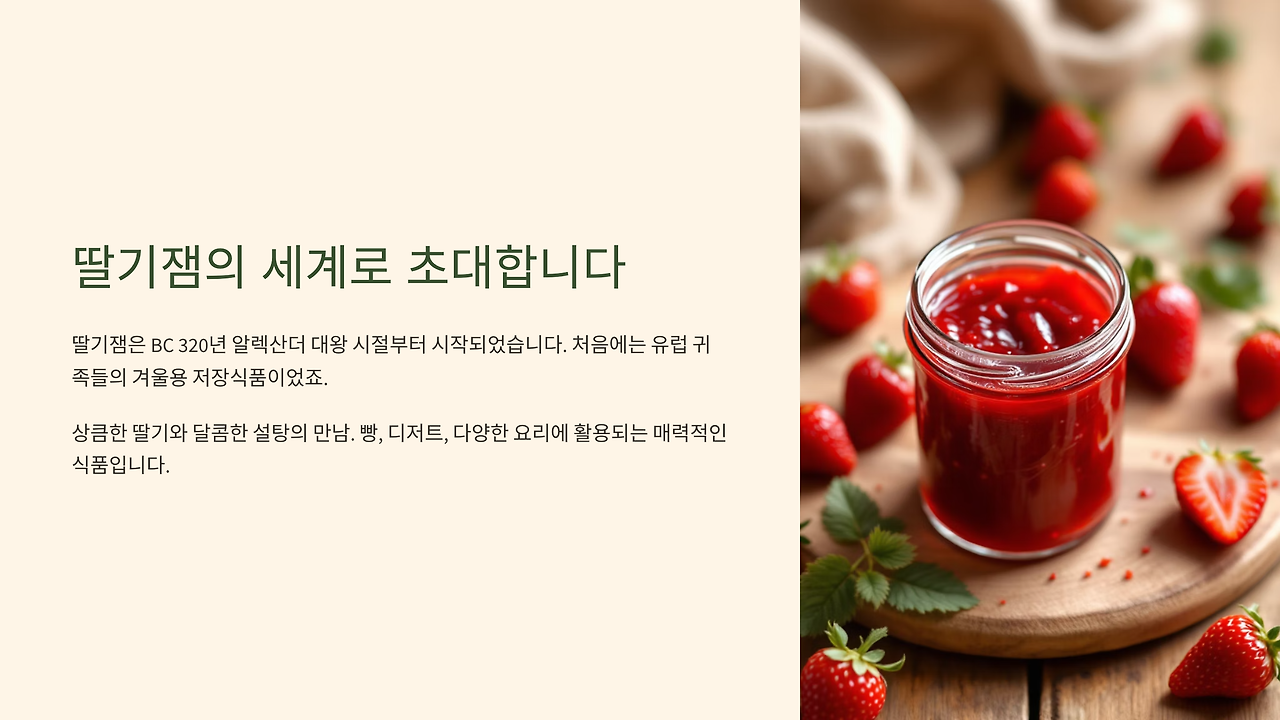 딸기잼 만드는법
