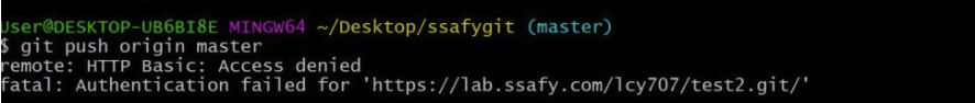 git remote http basic access denied
