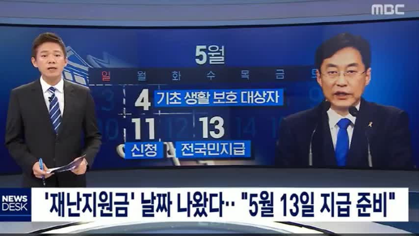 정부 긴급재난지원금 신청 방법 및 기간, 주의사항