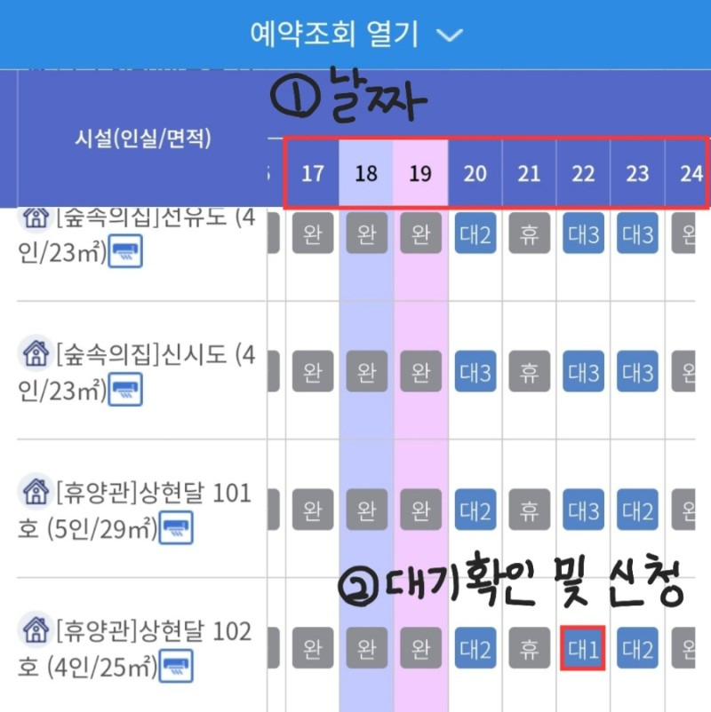 국립자연휴양림예약 65세 이상 실버전용 대기예약 및 다자녀할인 방법