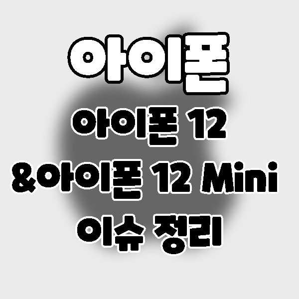 아이폰12 및 미니 Mini 정리 (가격, 출시일, 스펙, 패키지)