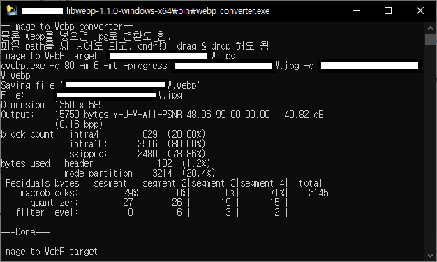 webp converter command line