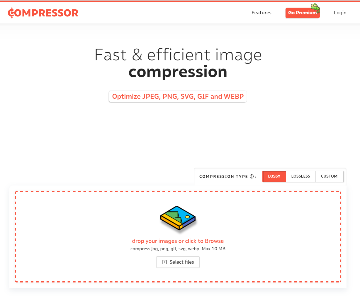 lossy png compressor