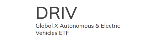 전기차 및 자율주행 ETF (LIT, DRIV) 6 DRIV