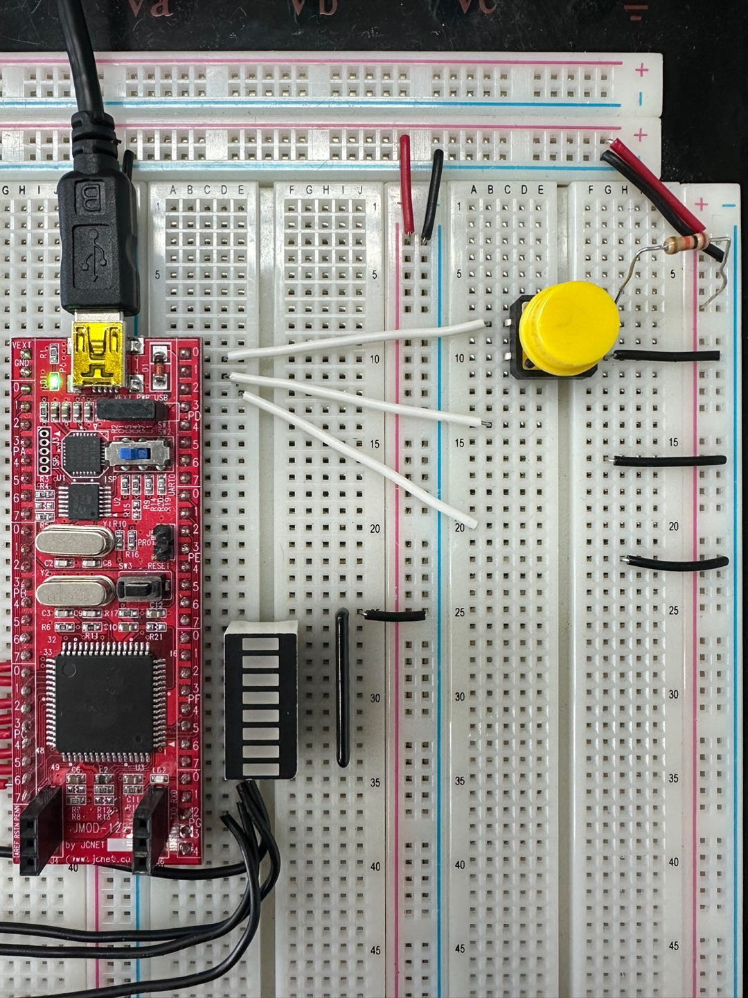 [AVR] Atmega128a(Button Basic)