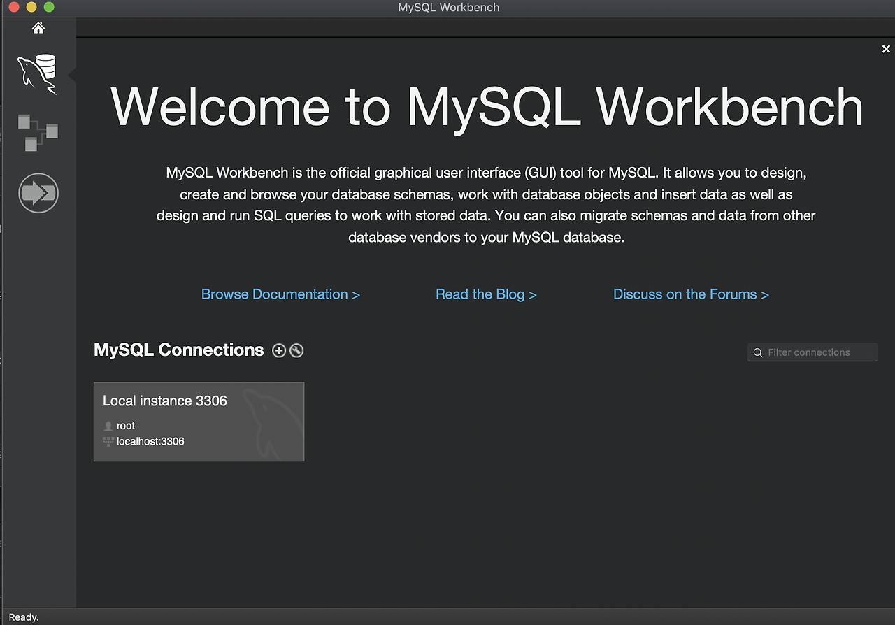 mysql workbench aws