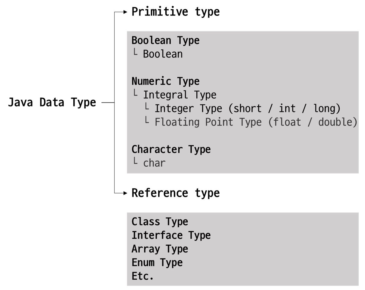 [CS STUDY INTERVIEW] 3주차 - Primitive type(기본/원시타입)과 Reference type(참조타입)