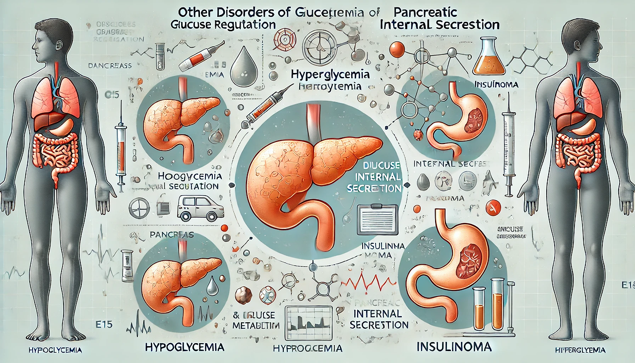 [E15-E16] 포도당조절 및 췌장내분비의 기타 장애(E15-E16)