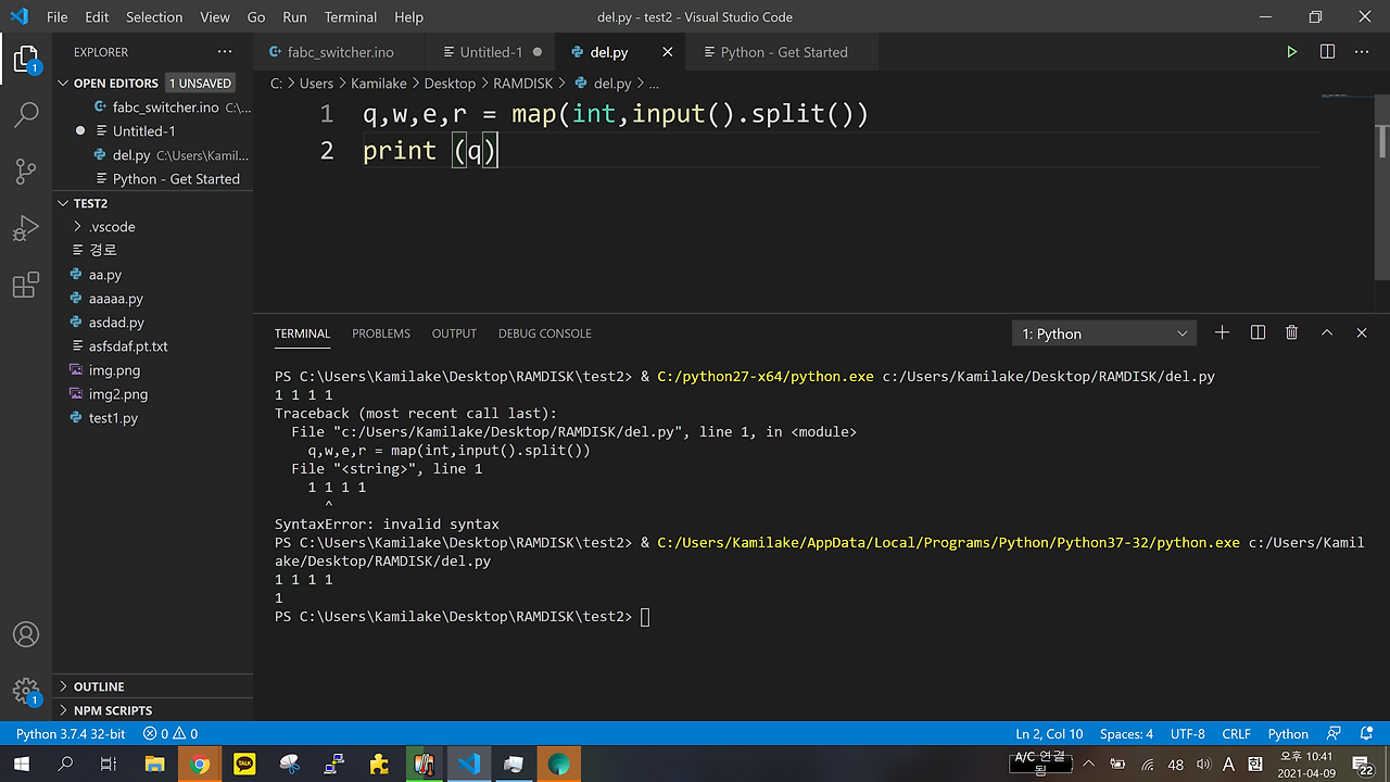  syntaxerror invalid syntax