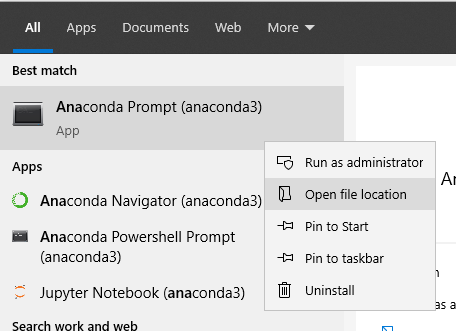 anaconda prompt vs command prompt