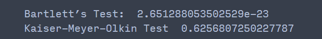 factor_analyzer 모듈을 이용한 인자 분석