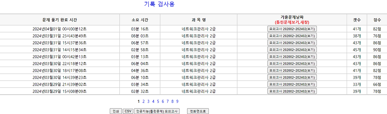 네트워크관리사 2급 필기, 실기 합격 후기 (부산 센텀역)
