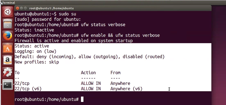 ubuntu iptables