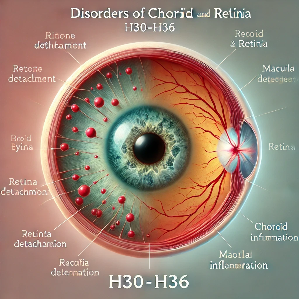 [H30-H36] 맥락막 및 망막의 장애(H30-H36)