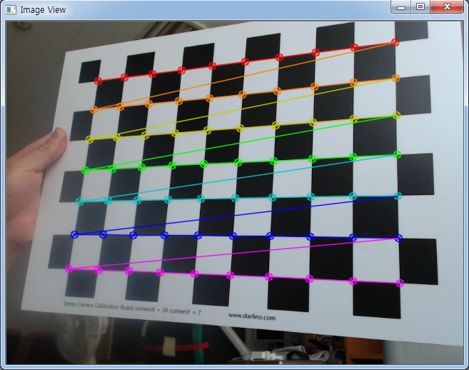 OpenCV Camera Calibration 프로그램 2 (C++)