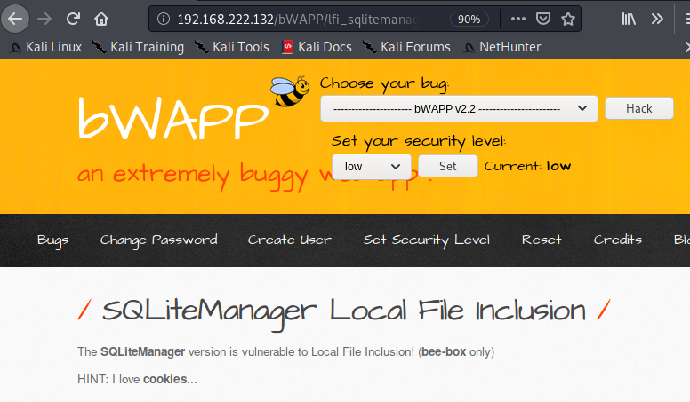 cannot access sqlitemanager in ampps