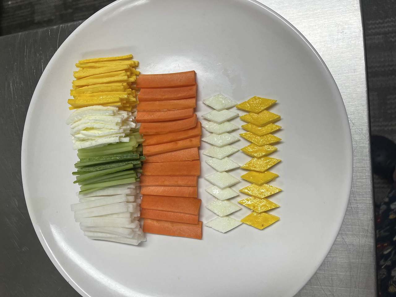 한식 조리사 기능사 과정 첫째날