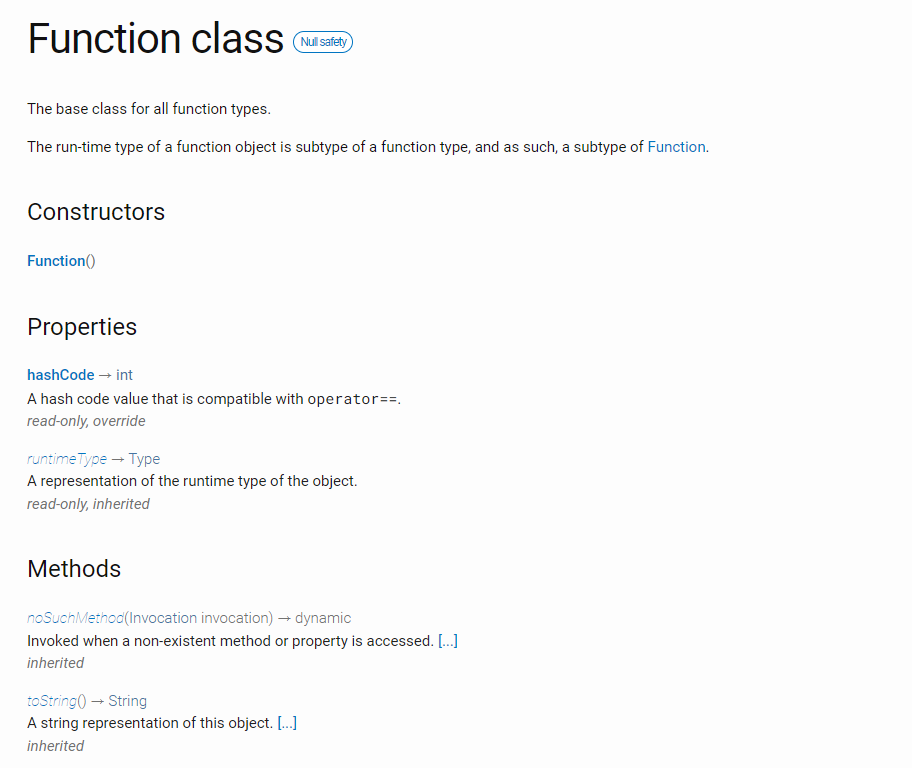 [Flutter] Function 클래스와 예제