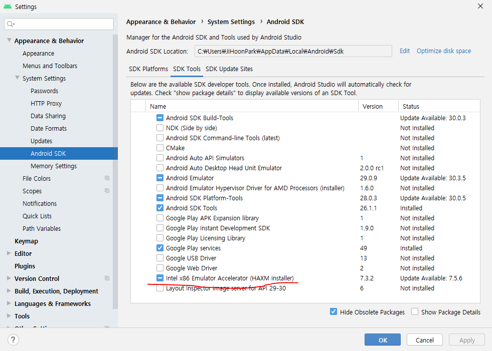 android studio emulator was killed