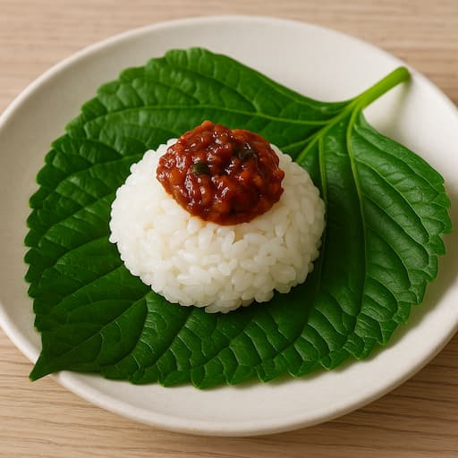 곰취쌈