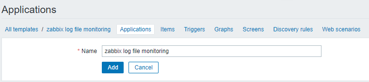 zabbix log file monitoring example