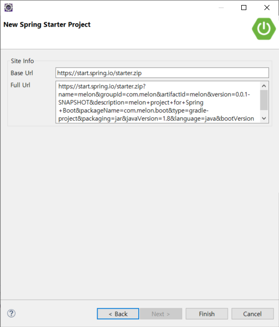 Spring Boot 웹 프로젝트 만들기 (Thymeleaf, Jar, Gradle, Eclipse) venh.log