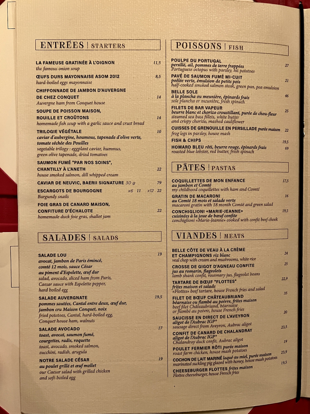 파리 맛집 추천 Brasserie Flottes 콩코드 광장 주변 맛집 인정