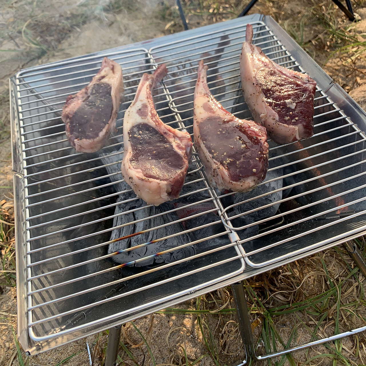 1박 2일 덕적도 백패킹 캠핑, 맛집(Feat. 양갈비 프렌치랙)