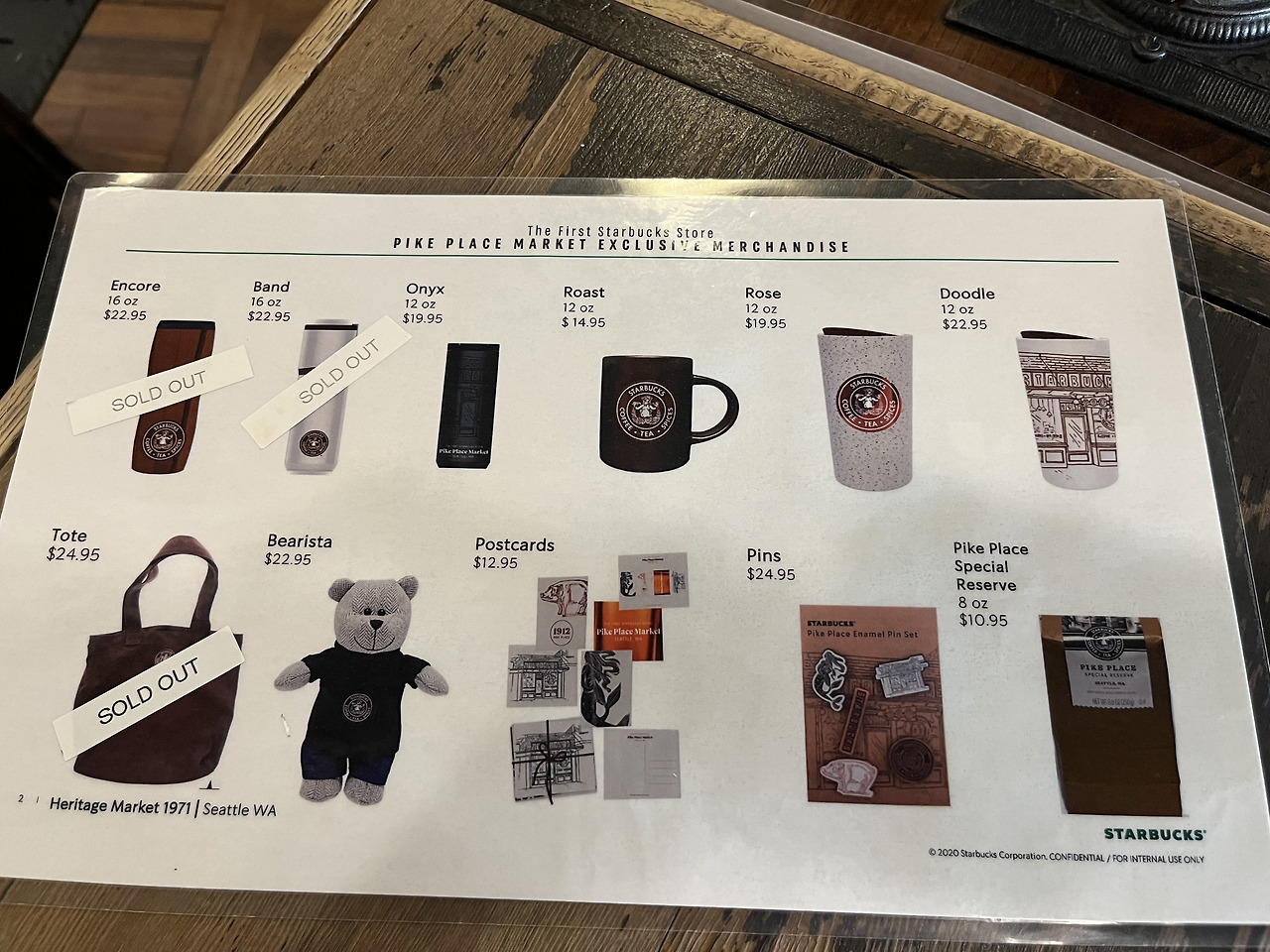 시애틀 스타벅스 1호점 파이크 플레이스 Original Starbucks